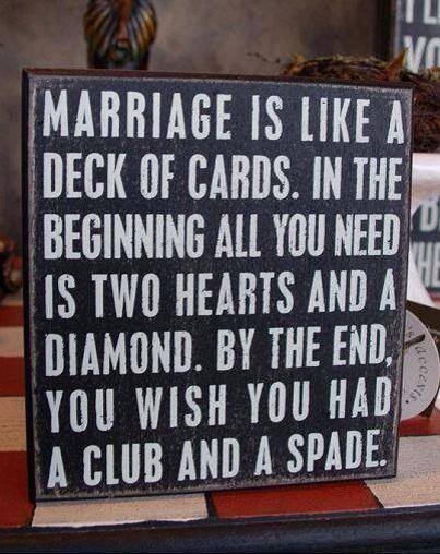Divorce lawyers tend to be keen Bridge players...